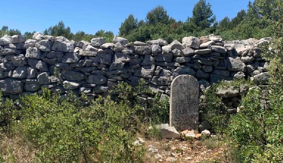 mur de la peste et randonnée dans les Monts du Vaucluse
