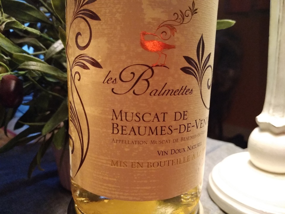Une bouteille de muscat de Beaumes-de-Venise comme un air de Provence