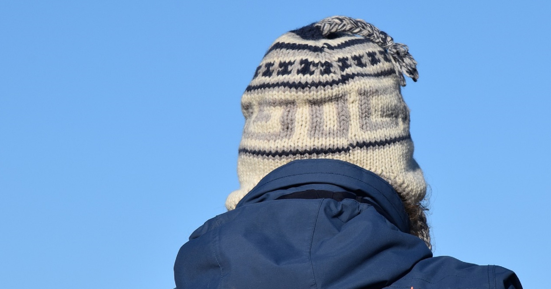 Bonnet en laine tricoté main pour hiver bien au chaud