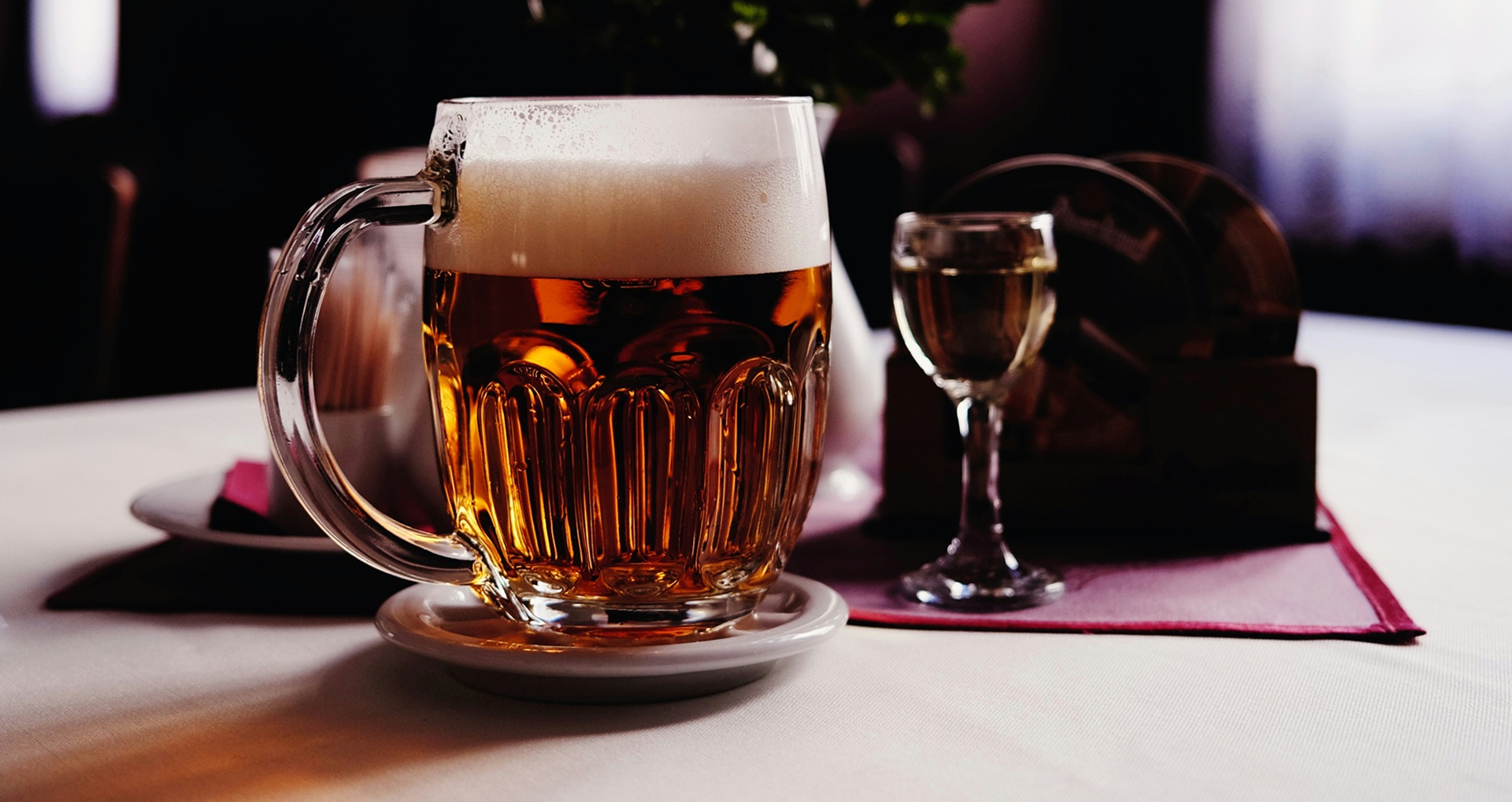 Father's Day : choppe de bière avec anse pour offrir