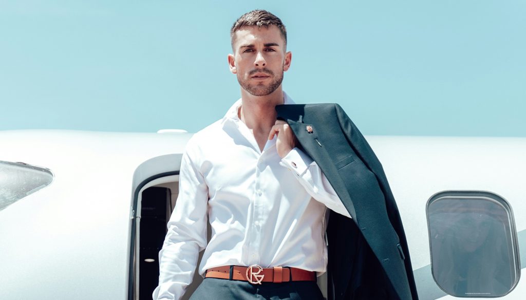 Chemise Homme En Soie 100% - Marque Crème De Silk - Taille XL - Style Mexique 9022 - Neuf Avec étiquettes