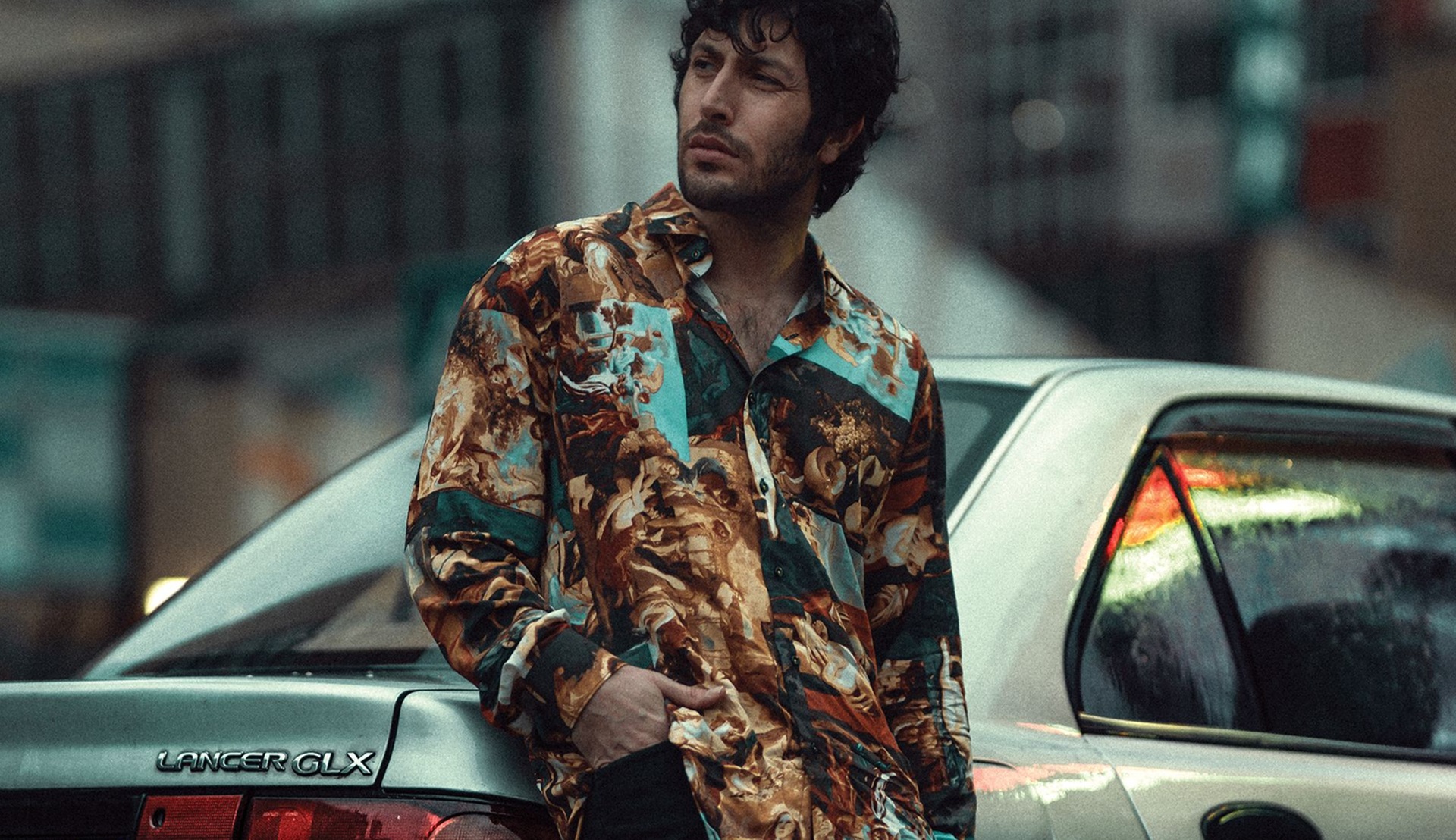 Chemise vintage homme : chemise à motifs typiques des seventies