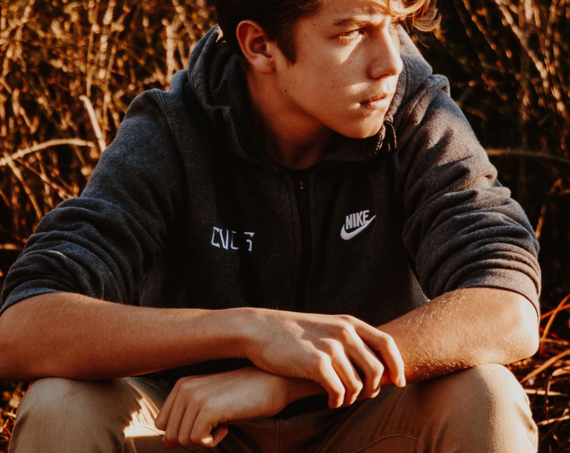 Veste homme zippée en molleton Nike 